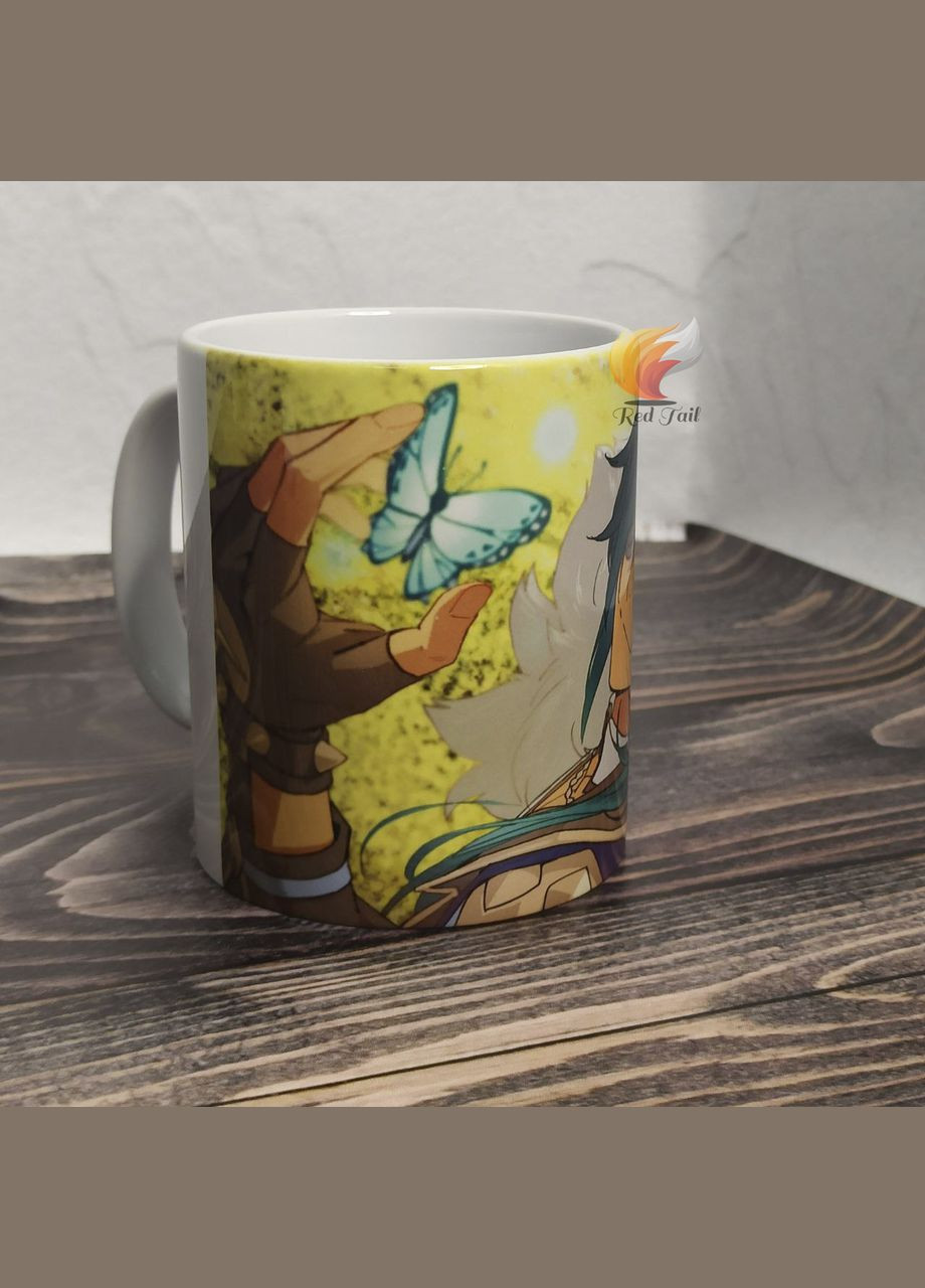 Чашка подарункова "Genshin Impact" (Кейа Альберіх) 330 мл No Brand (328438986)