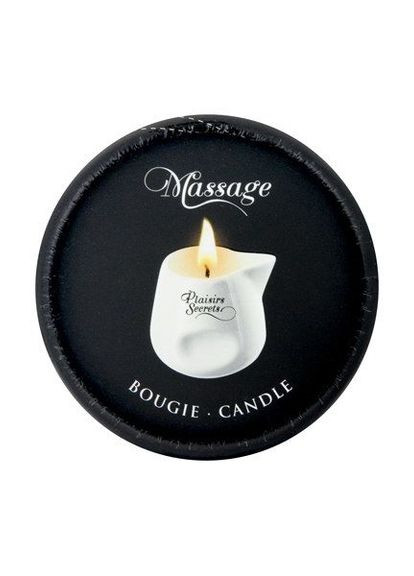Масажна свічка Vanilla 80 мл CherryLove Plaisirs Secrets (282710511)