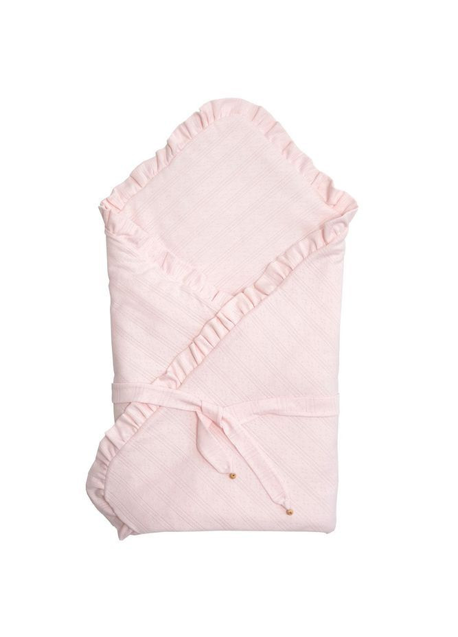 Конверт-плед на выписку Softie, интерлок, 90x90 см, розовый () Twins 9015-TSF-08 (362200694)