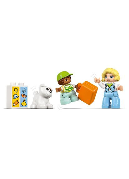 Конструктор (10427) Lego DUPLO Town Інтерактивний пригодницький потяг (366659218)