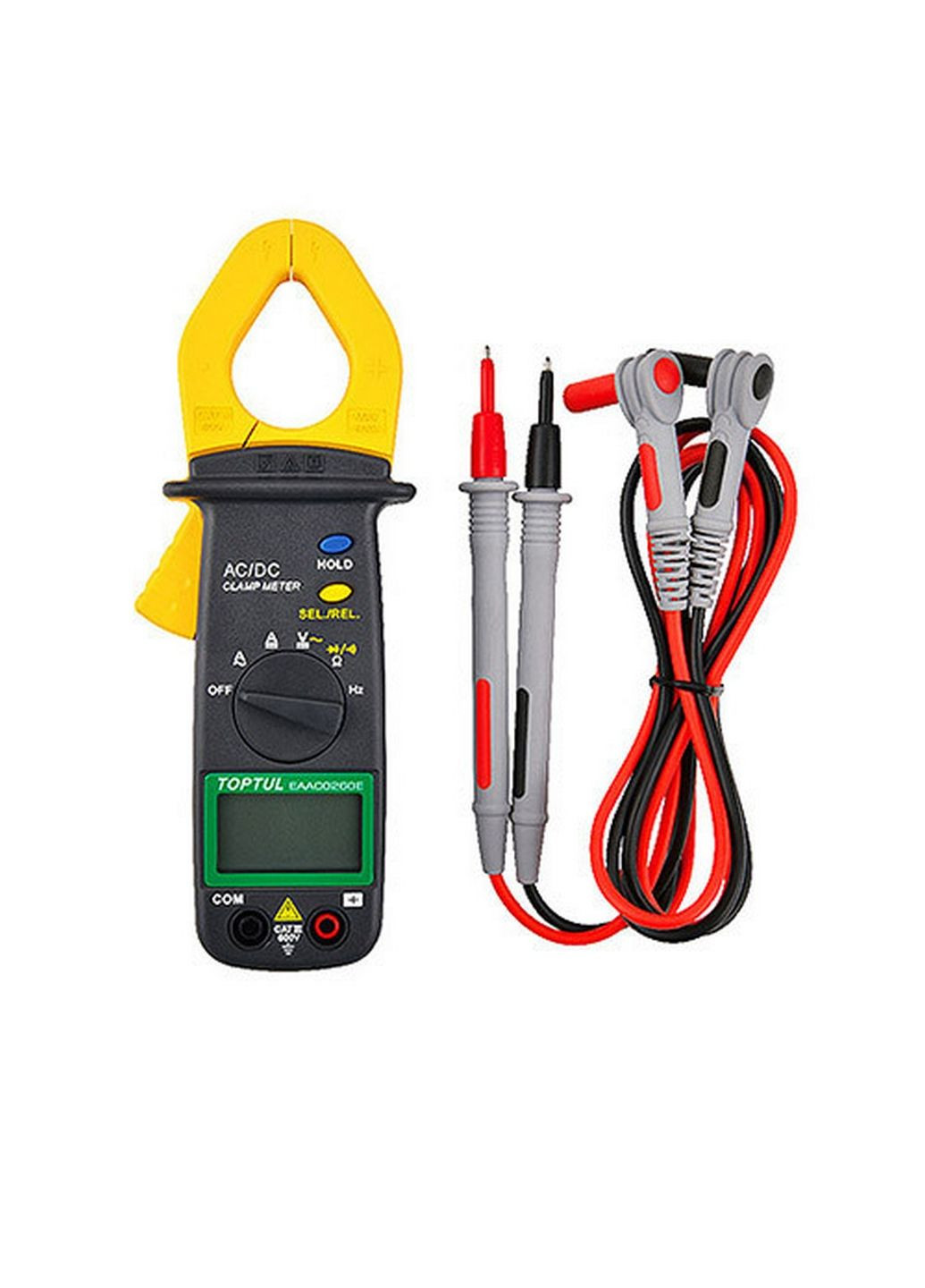 Клещи токоизмерительные (0-600А) TOPTUL (289465007)