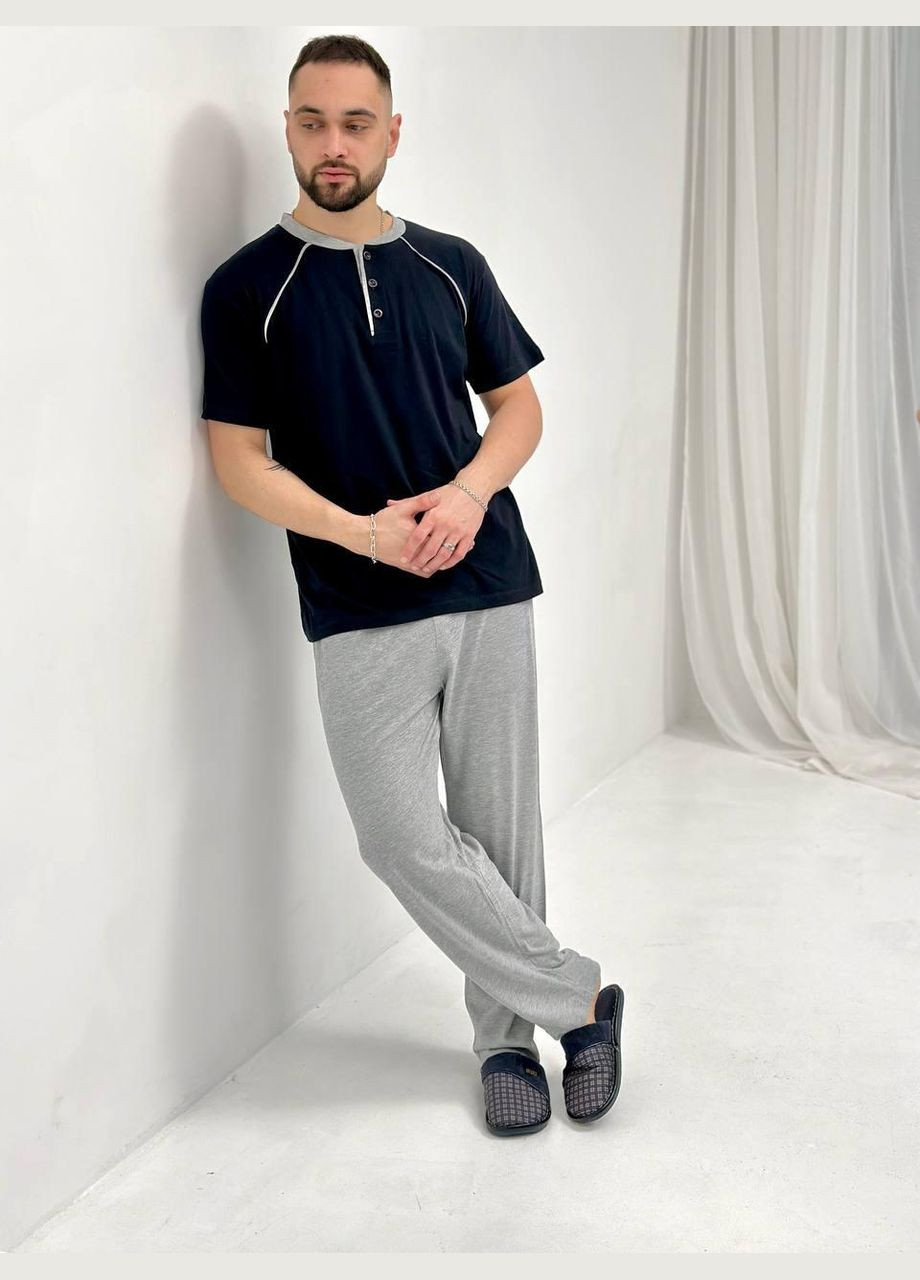 Мужская пижама из хлопка: комфорт и мягкость для вашего сна GT (317268504)