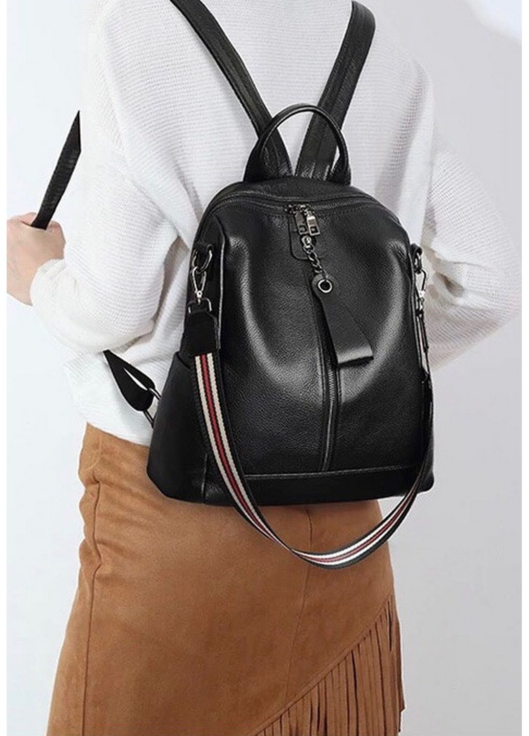 Жіночий шкіряний рюкзак Tiding Bag (288132800)