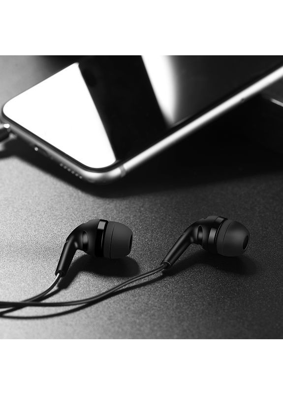 Наушники universal earphones with microphone (6957531084563) Hoco M40 Prosody (372680950)