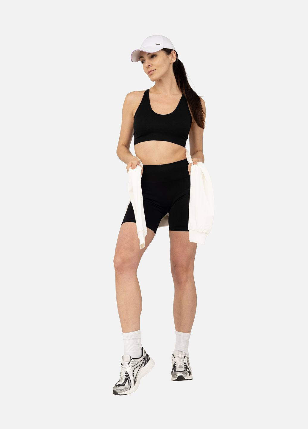 Топ фітнес, жіночий колір чорний CB-00269280 Wooster (319093436)