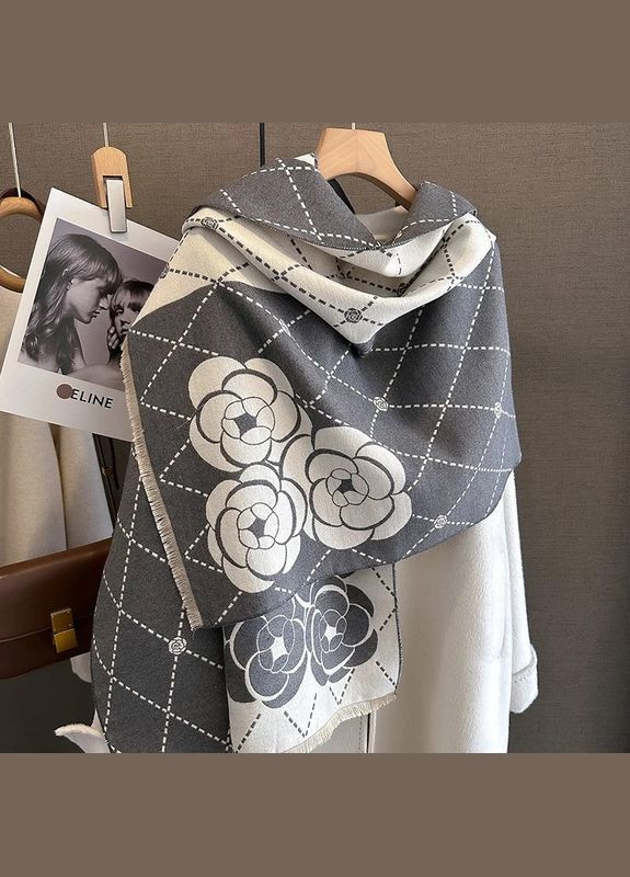 Кашеміровий шарф "Ромб" 102013 Cashmere (322502078)