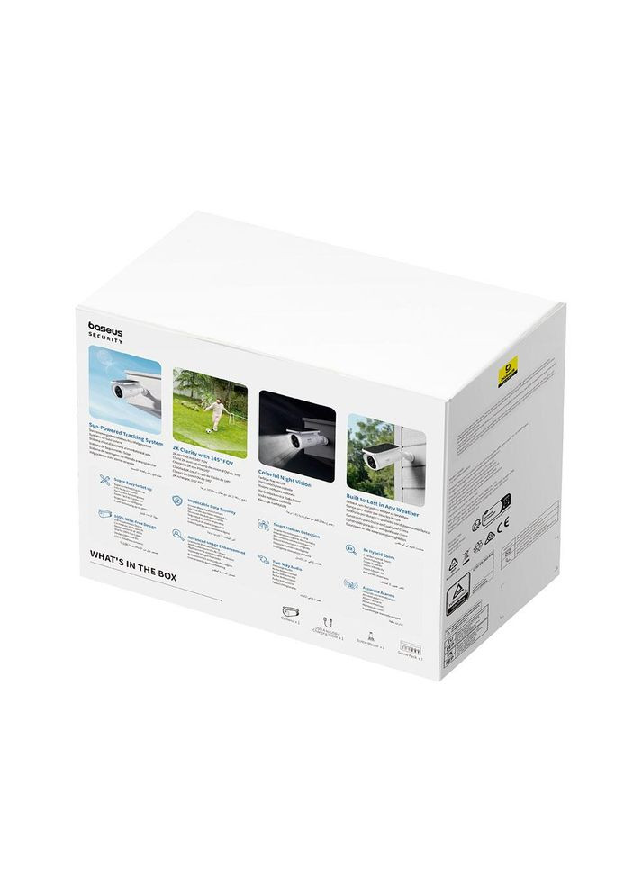 IP-камера відеоспостереження Security S1 Outdoor Camera 2K білий Baseus (370613449)