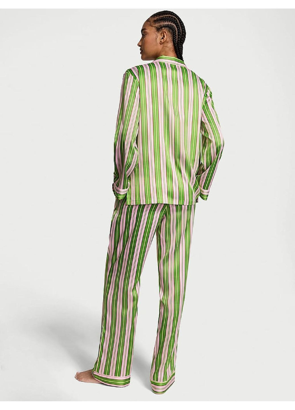 Комбинированный комплект женского белья very sexy black (лиф 38dd + бикини lace waist xl) Victoria's Secret