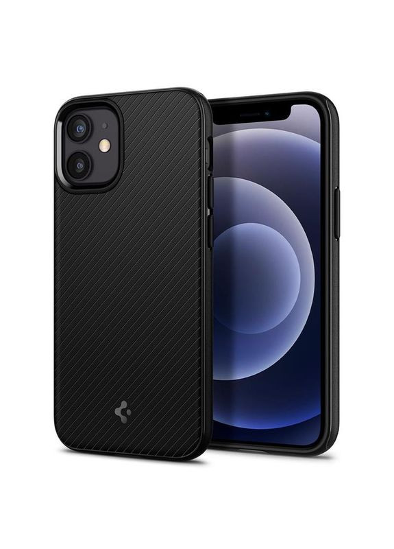 Чехол-накладка Mag Armor для Apple iPhone 12 Mini Black (ACS01866) Spigen (341487585)