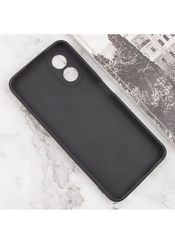 Силиконовый чехол Candy Full Camera для Oppo A58 4G Черный Epik (372163505)