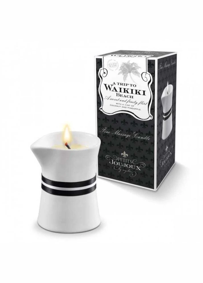 Масажна свічка Mystim "Подорож на пляж Ваїкікі", 120 грам No Brand (303891901)