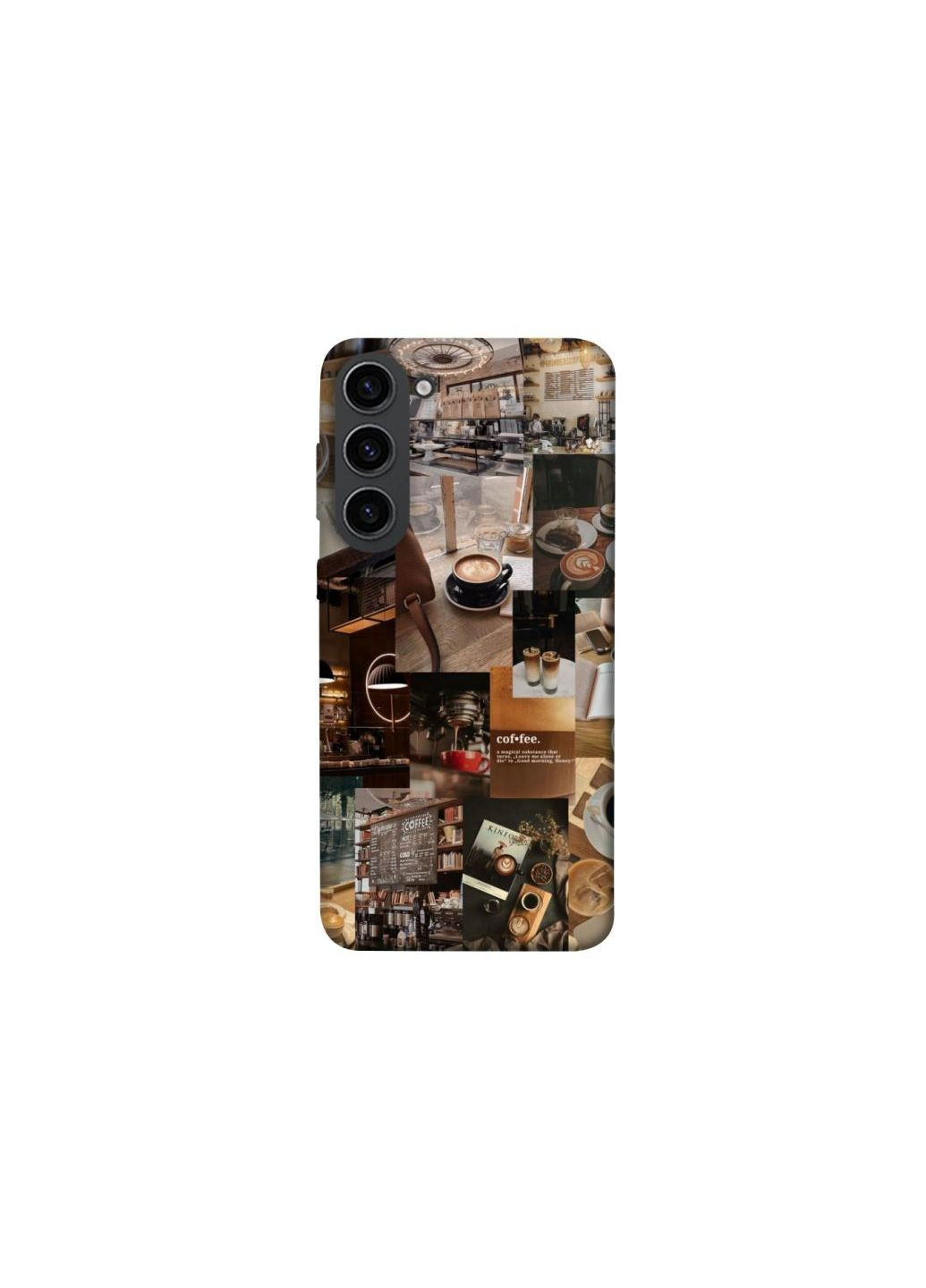 Чехол на Samsung Galaxy S23 Coffee collage ver.2 Frontalka (355322570)