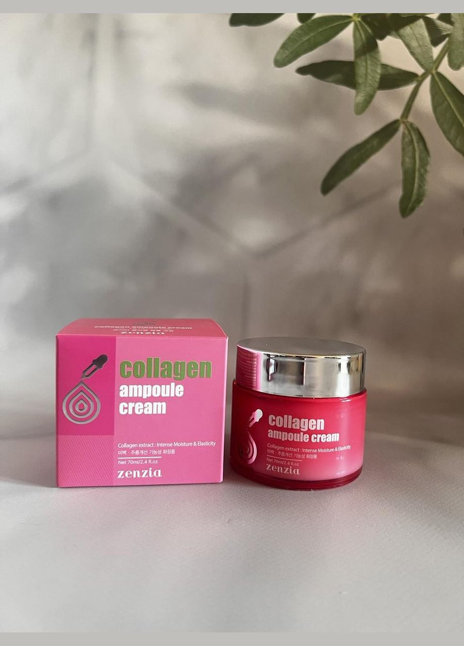 Zenzia Крем для обличчя (Корея) Collagen Ampoule Cream 70ml — Крем, Південна Корея (347245050)