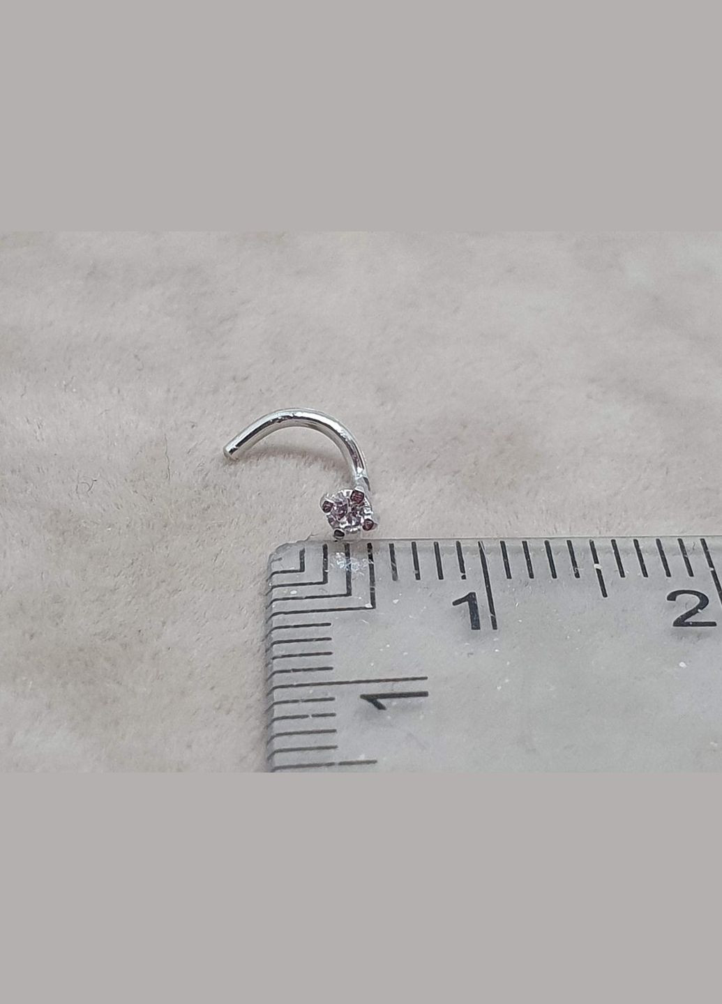 Золотые серьги с фианитами. 2182121Б Астор (322416173)