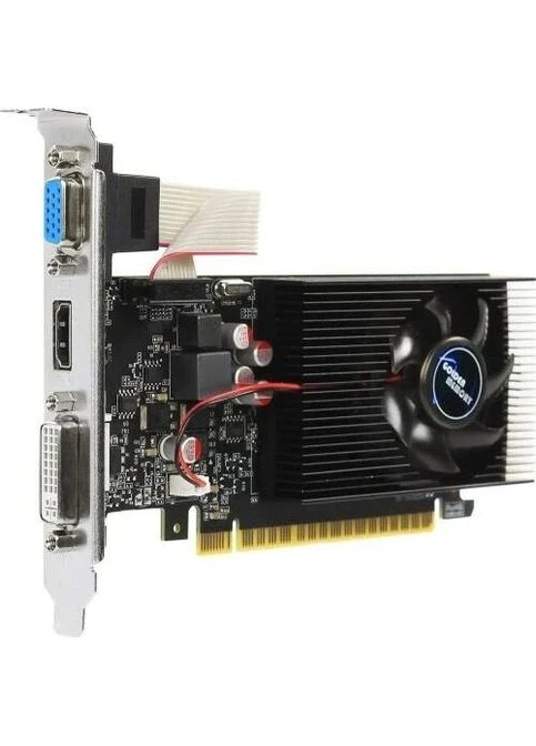 Видеокарта GeForce GT730, 4Gb GDDR3, 128-bit, VGA/DVI/HDMI, 700/1333 MHz, Low Profile (GT730LPD34G) GT730LPD34G Golden Memory (395354607)