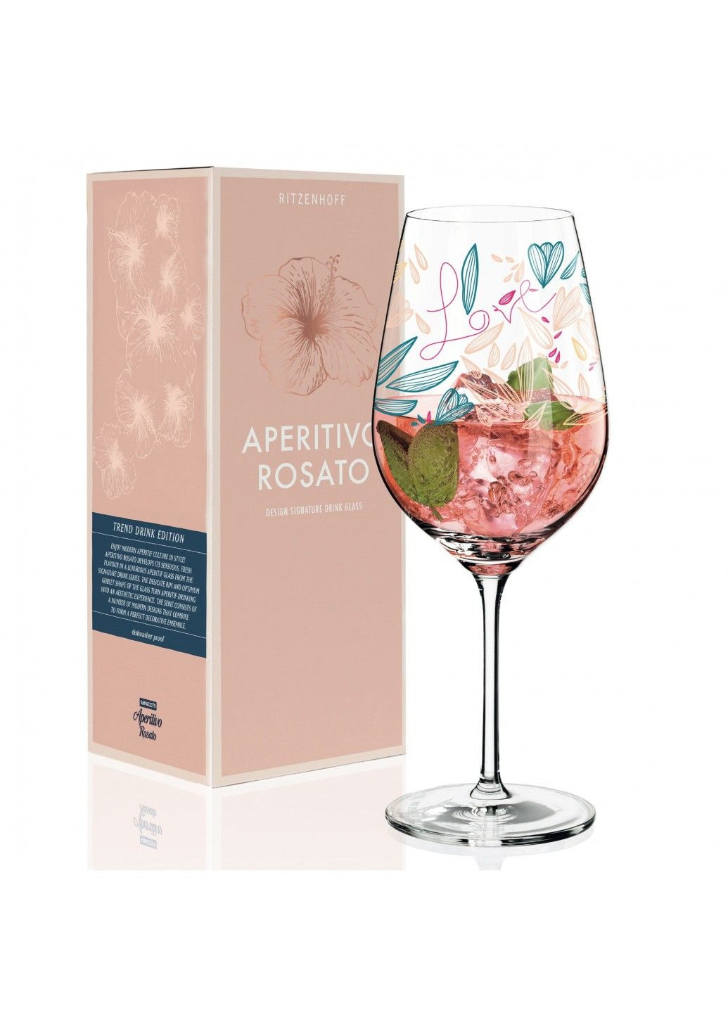 Бокал для игристых напитков "Aperitivo Rosato" от Véronique Jacquart; 605 мл Ritzenhoff (290851442)