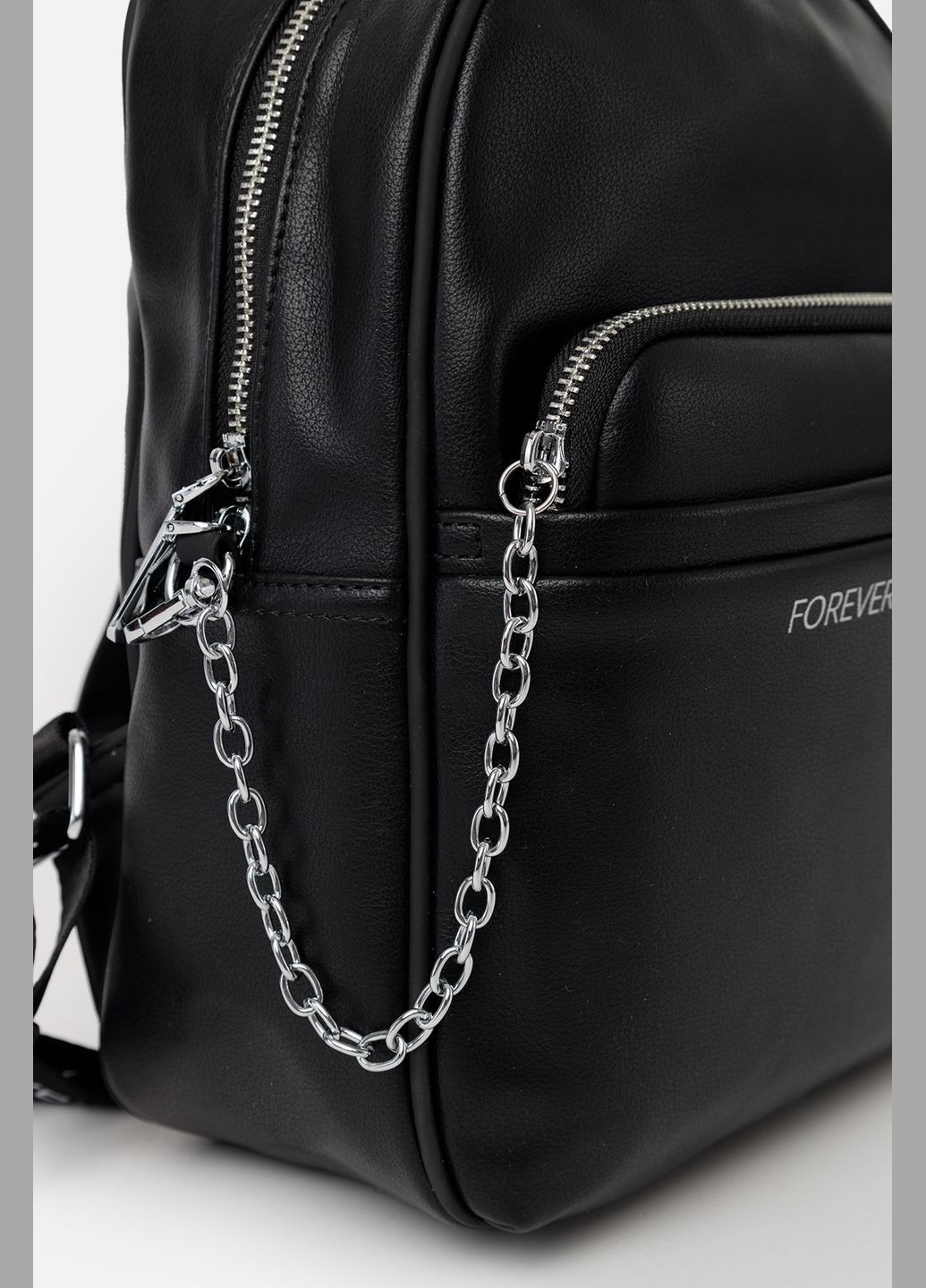 Жіночий рюкзак з сумочкою на ланцюжку колір чорний ЦБ-00244038 Johnny (280806098)