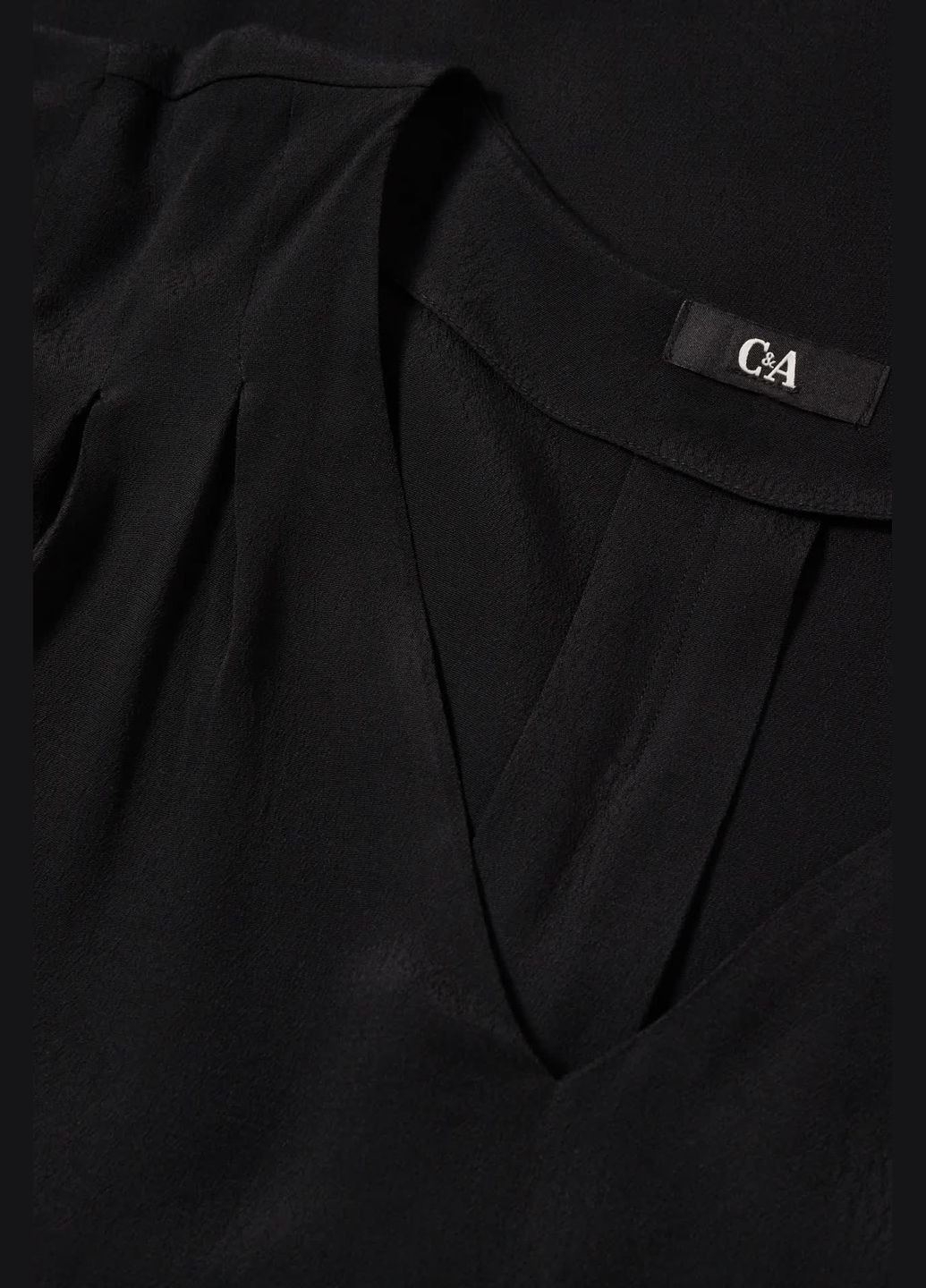 Чорна блуза з віскози C&A