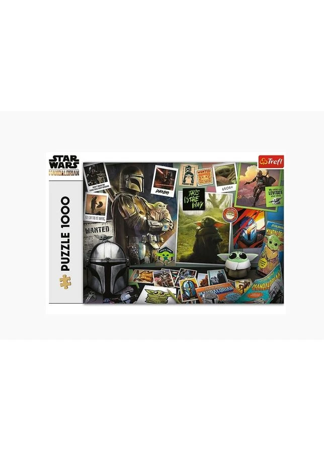 Пазли "Star Wars. Грогу" 1000 елементів, 10718, в коробці (5900511107180) Trefl (398315042)