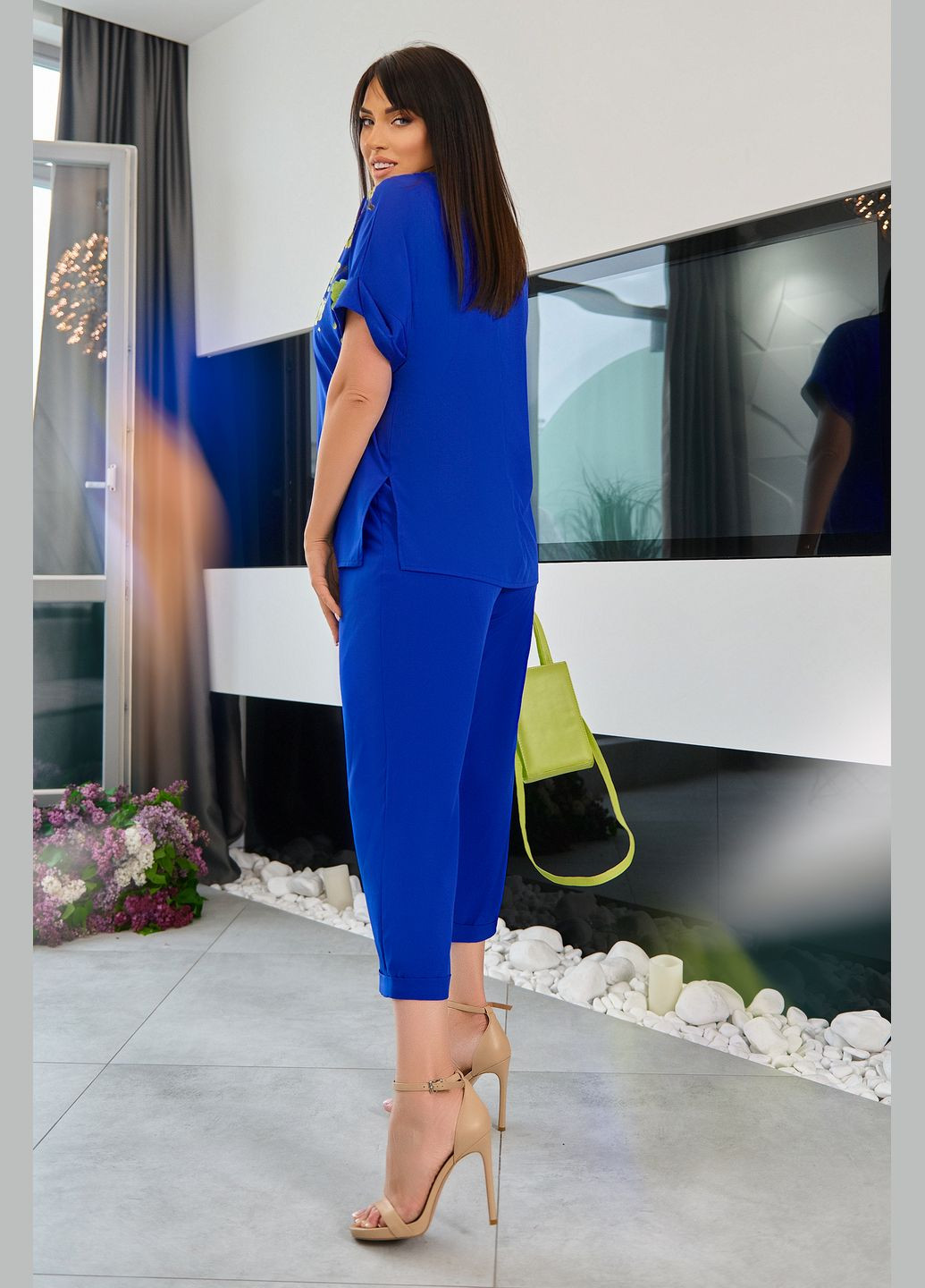 Жіночий костюм капрі No Brand (292803037)