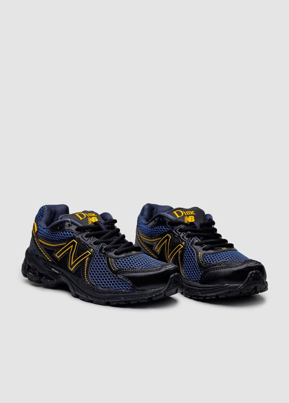 Комбіновані Осінні кросівки чоловічі, в'єтнам New Balance X Dime 860 V2 (Blue / Black / Yellow)
