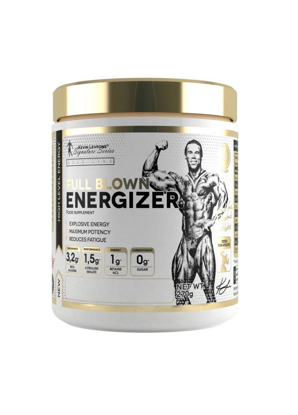Предтренировочный комплекс Full Blown Energizer, 270 грамм Цитрус-персик Kevin Levrone (293421054)