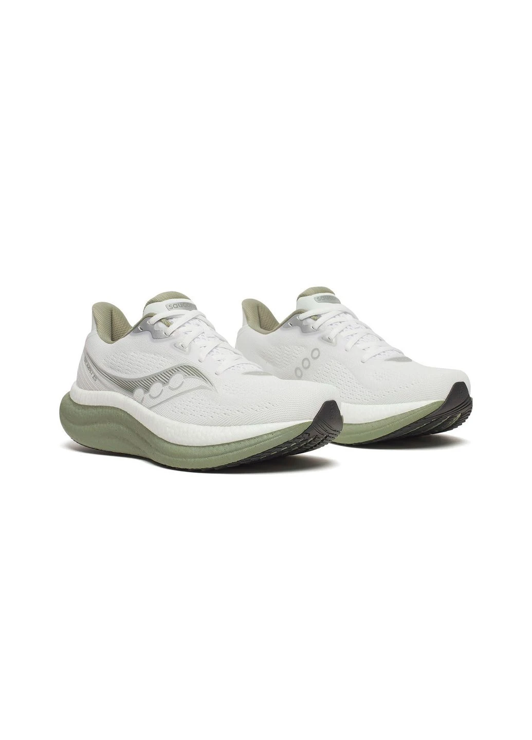 Білі кросівки triumph 23 white s21023-130 демісезон Saucony