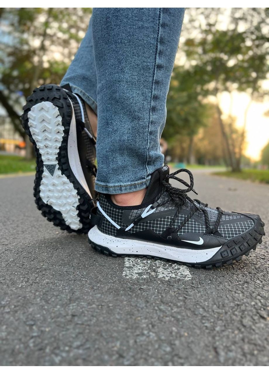 КРОСІВКИ ЖІНОЧІ NIKE ACG MOUNTH LOW BLAC WHITE НАЙК АСЖ МАУНС No Brand білі демісезони (369387476)