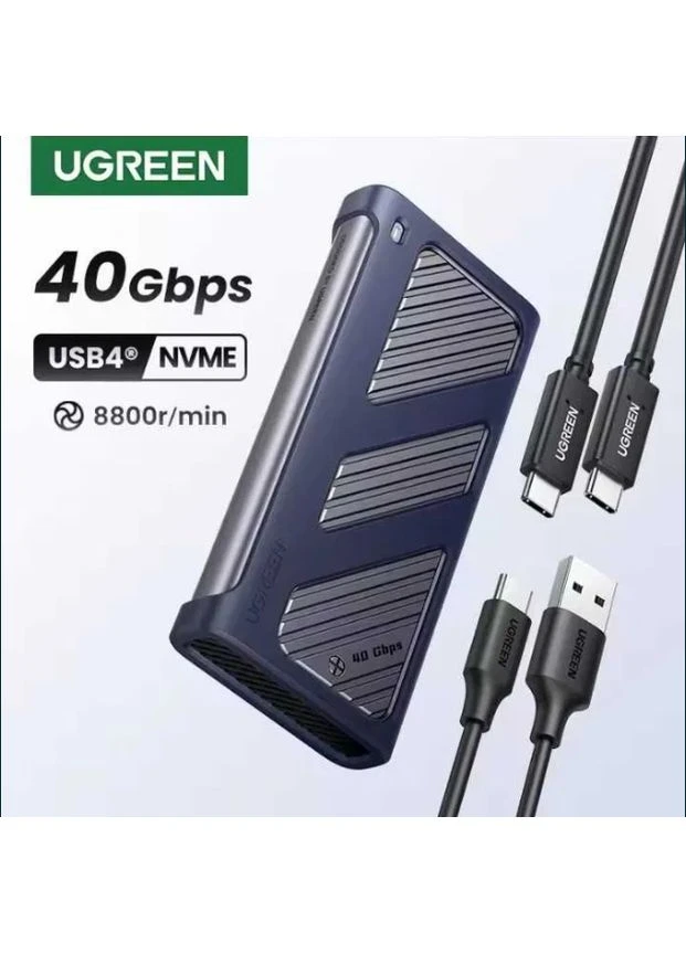 SSD кишеня M2 NVME 40Gbps USB 4.0 (CM850) Ugreen (390480490)