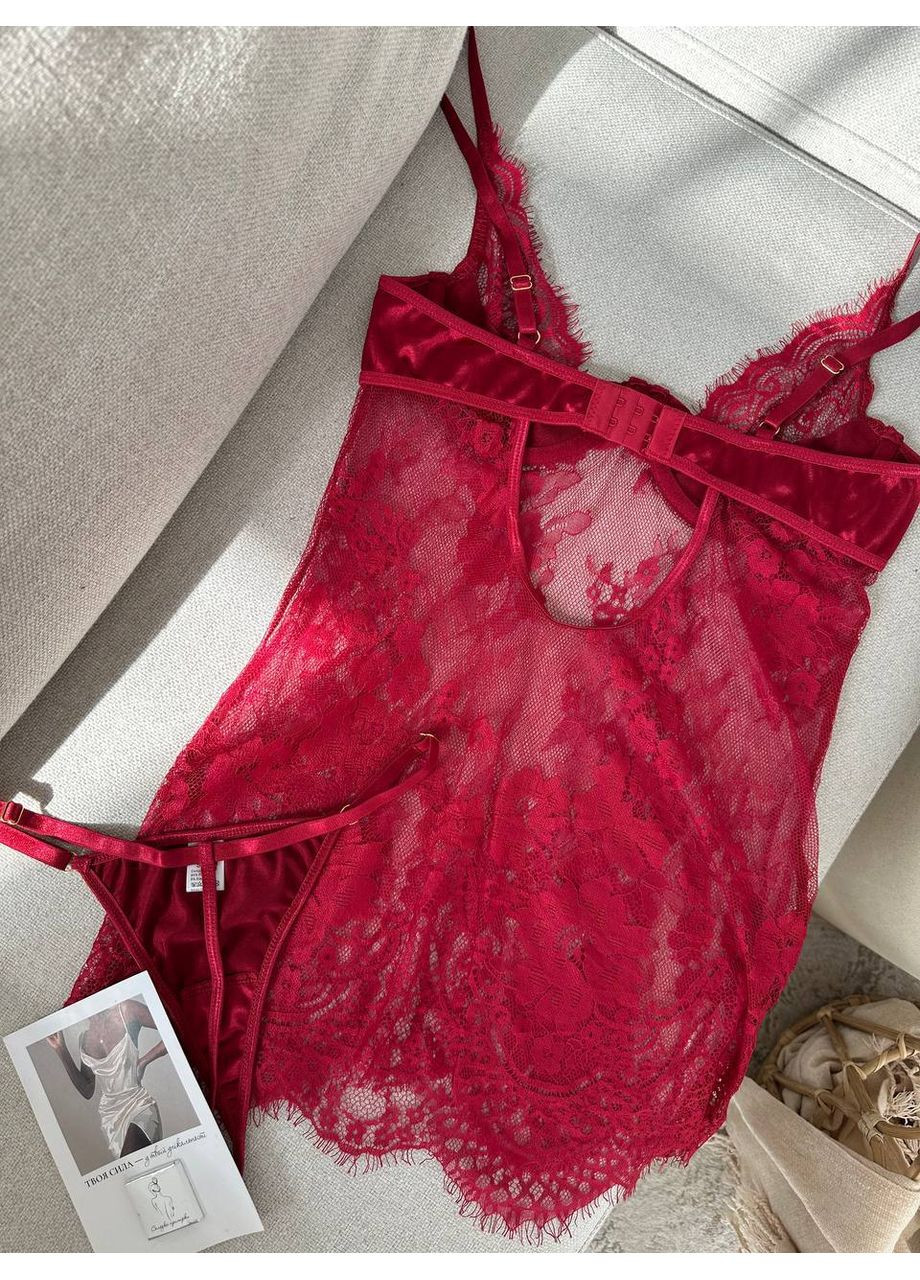 Пеньюар красный Vital-Textile 044/106 (361853697)