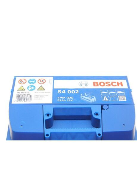 Аккумулятор 52Ah-12v (S4002) (207x175x190),R,EN470 0092S40020 Bosch (366137120)