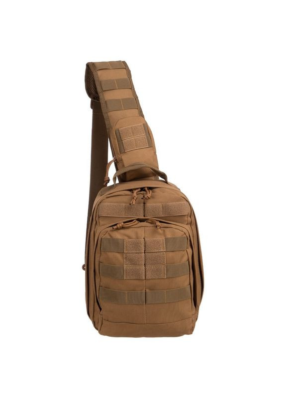 Сумка-слинг тактическая с одной лямкой (нейлон, оксфорд 900D, р-р 29х20х11см, 6л, Хаки) SILVER KNIGHT (361435421)
