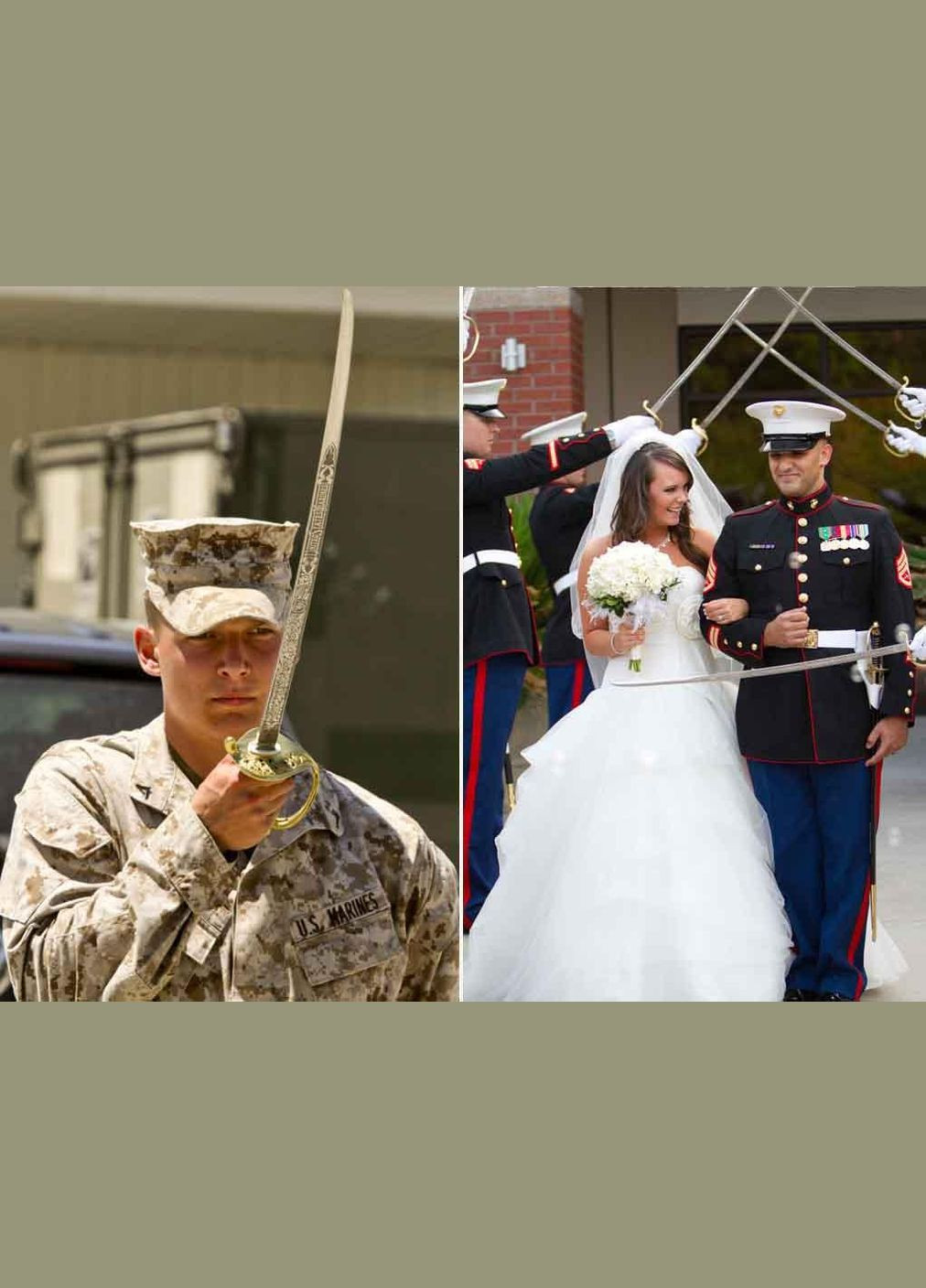 Сабля сувенирная парадная морской пехоты США 235 G Grand Way (309383582)