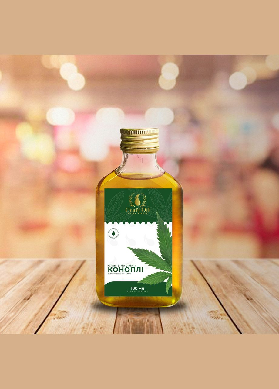 Олія конопляна 100 мл CraftOil (307930264)