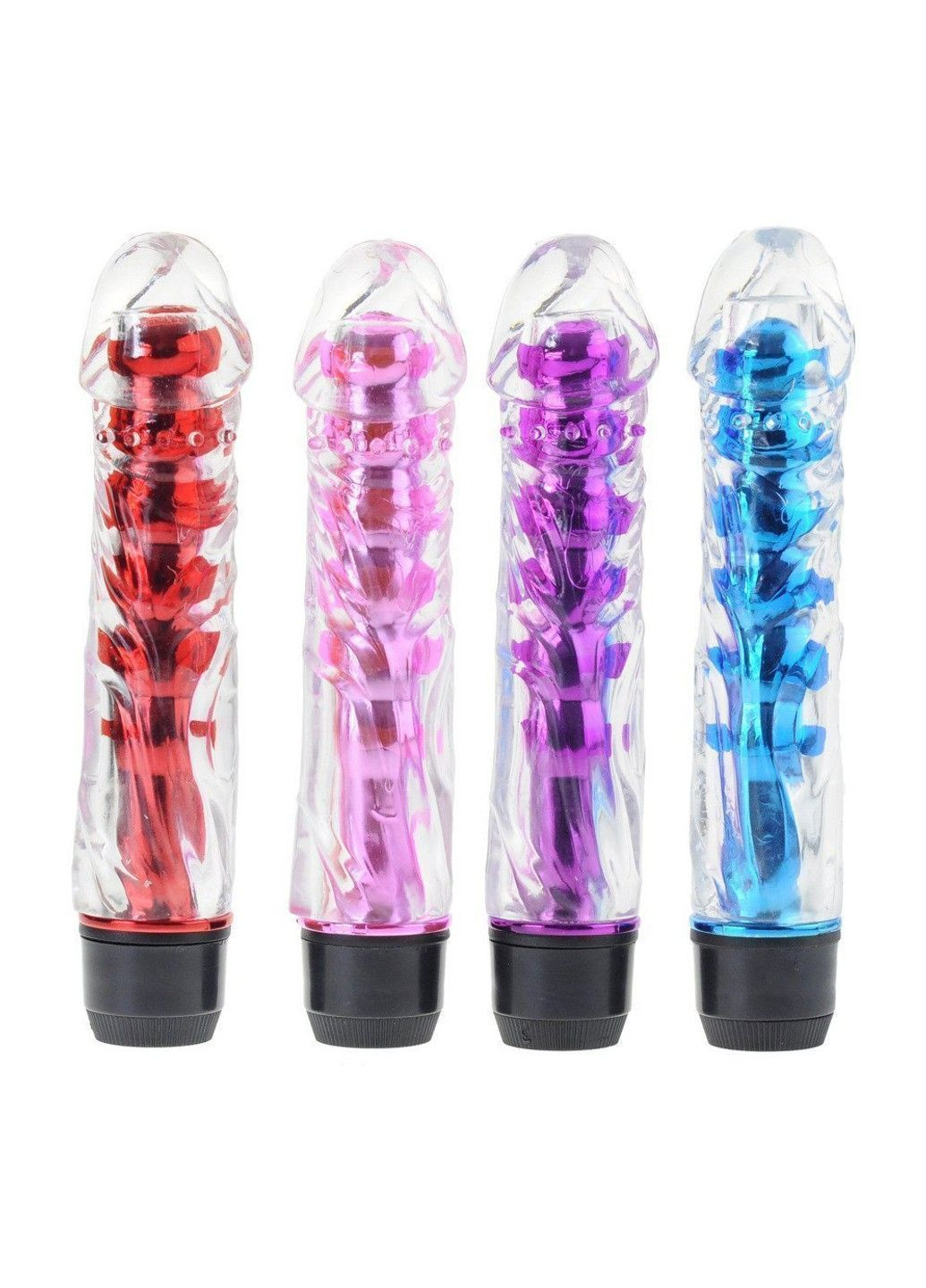 Фіолетовий фалоімітатор з вібратором (17 см, ААА) We Love (284279482)