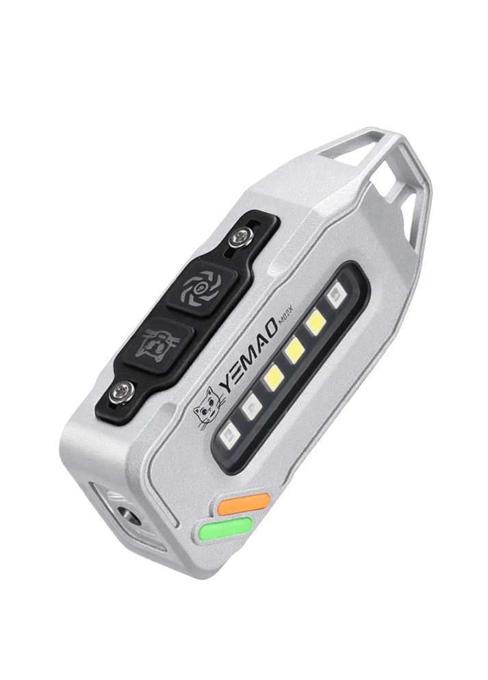 Фонарик ручной аккумуляторный с магнитом, USB, YM-M02X / Фонарь ручной аккумуляторный светодиодный / Мощный фонарь YEMAO (395908035)