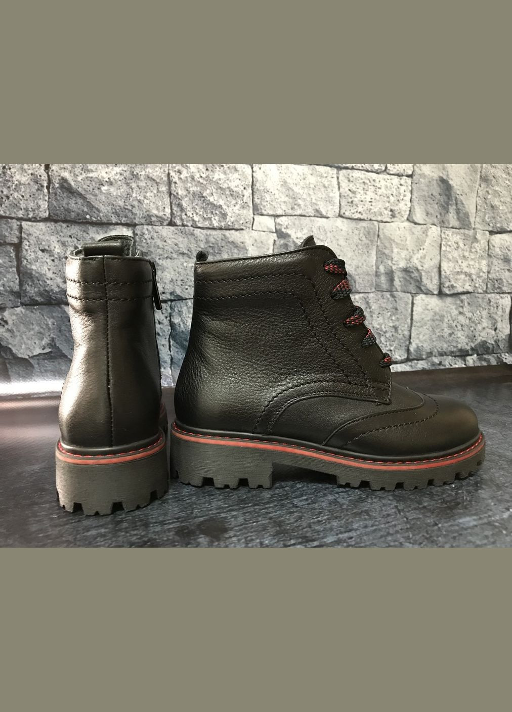 Шкіряні демісезонні черевики для дівчаток, Bistfor Черевики (305576179)