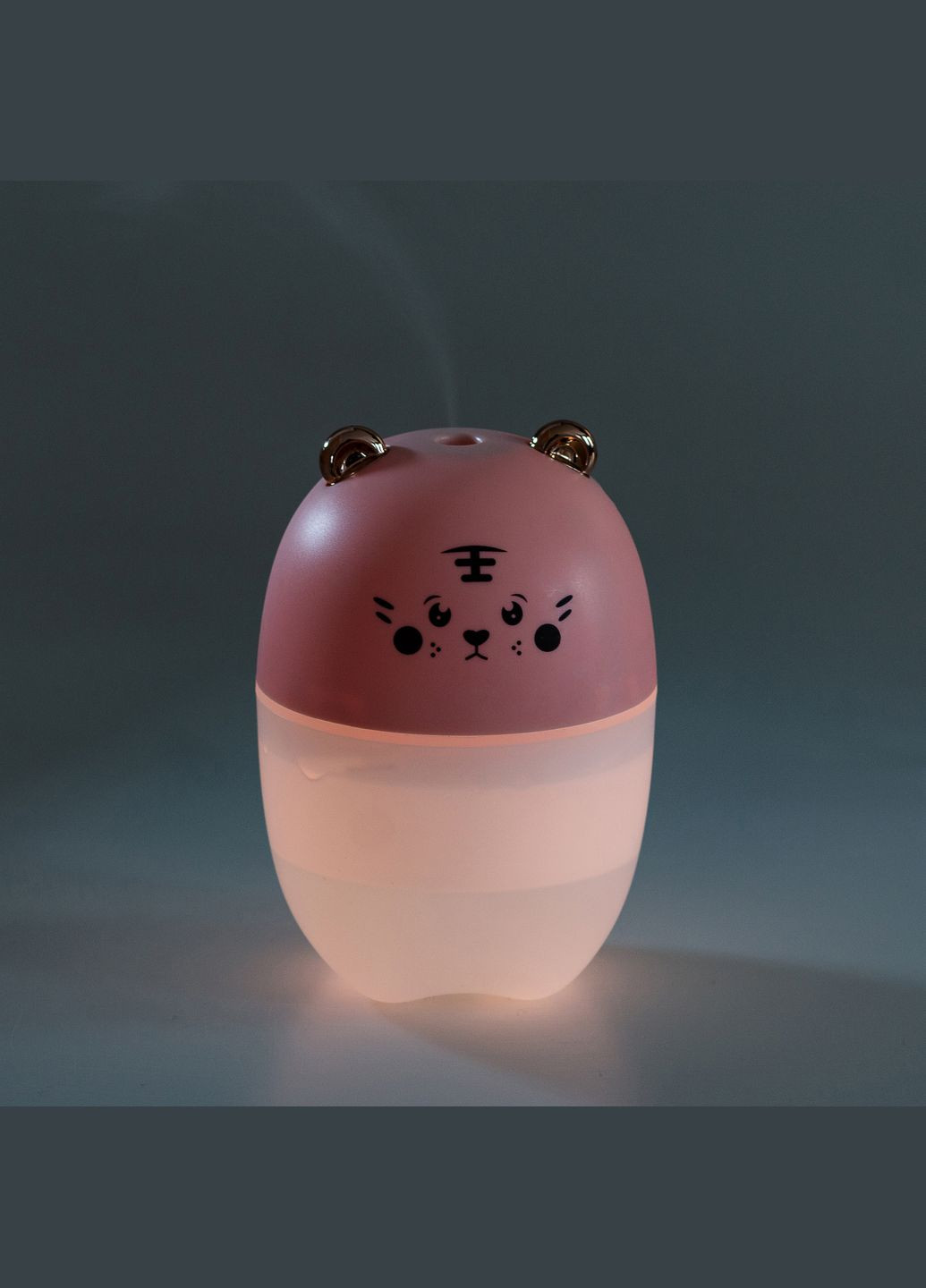 Увлажнитель воздуха для детской комнаты Мишка 220 мл, розовый Happy Life HPBH17201P No Brand (342113757)