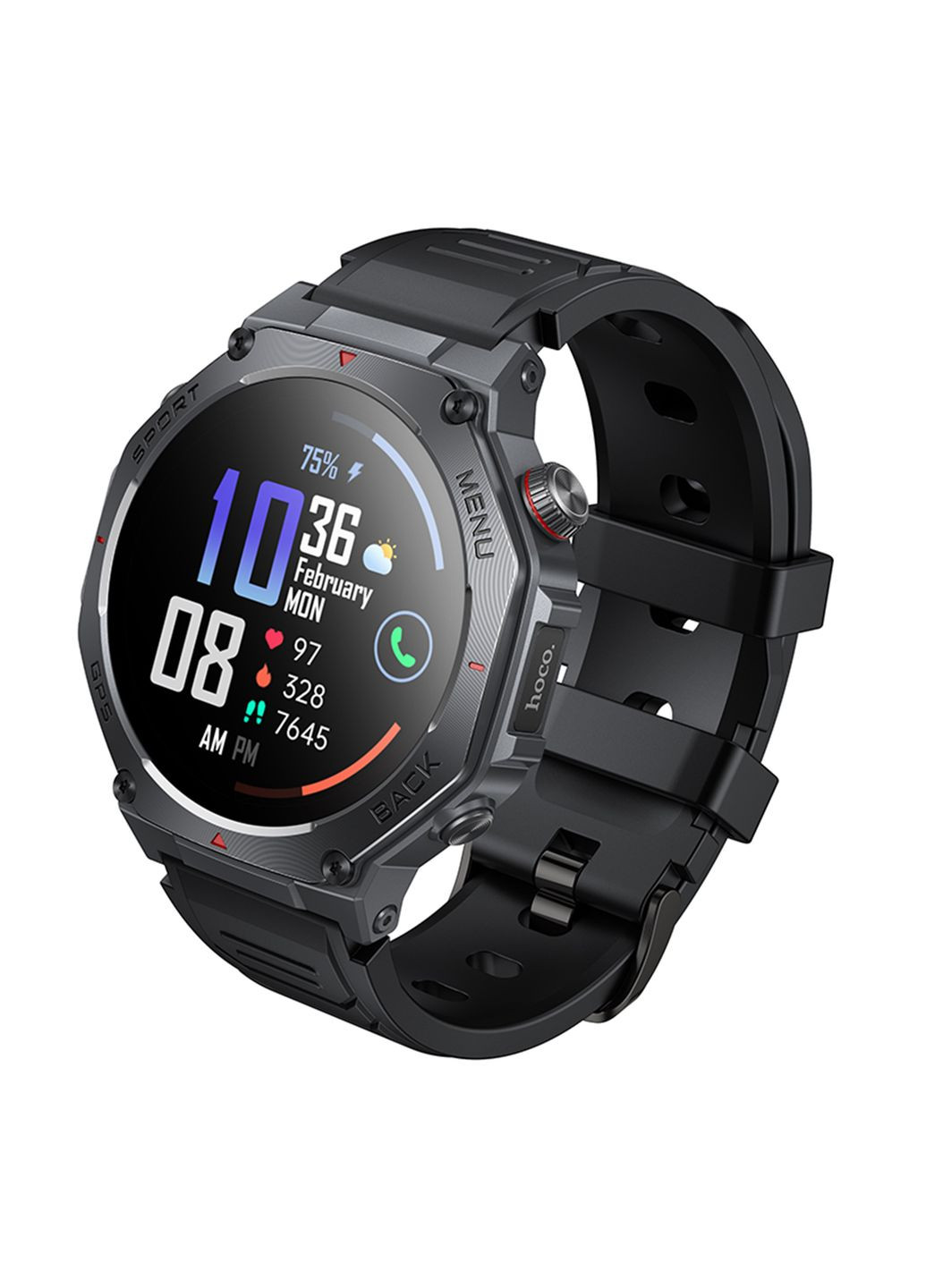 Смарт Часы Y37 GPS + 3 Аtm Hoco (371631842)