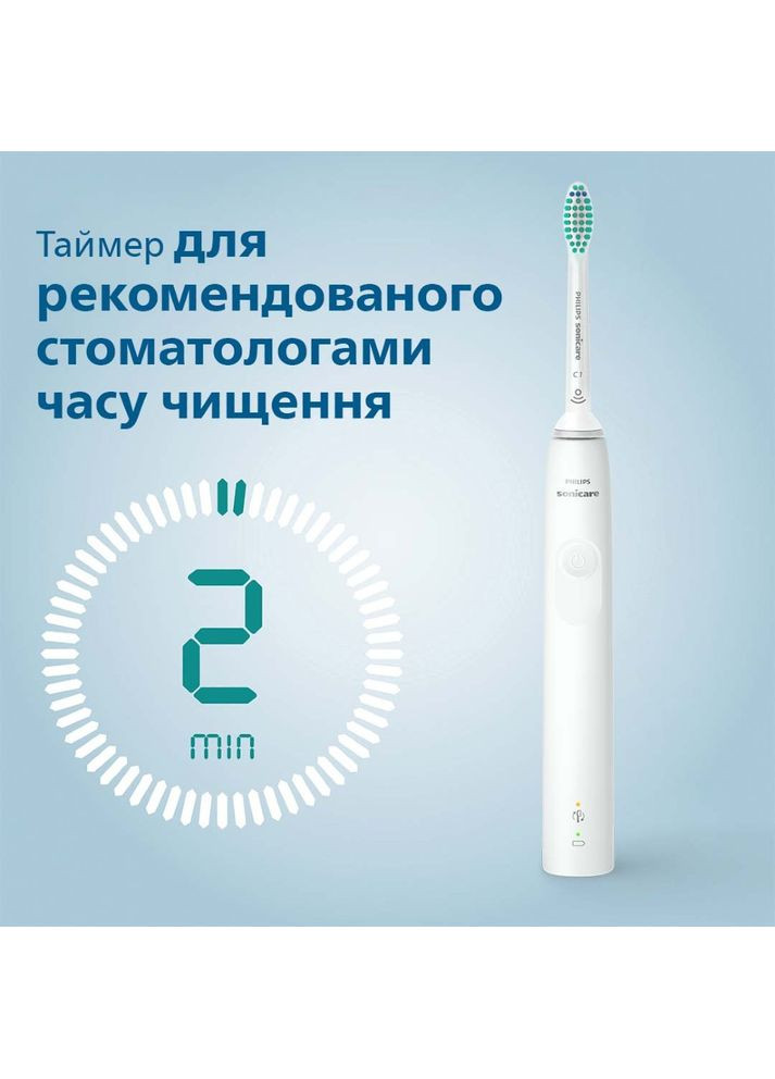 Електрична зубна щітка Sonicare HX3671/13 Gemini 3100 Philips (306581535)