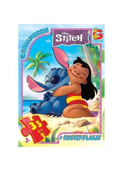 Пазлы из серии Stitch, 35 элементов Gtoys (369728830)