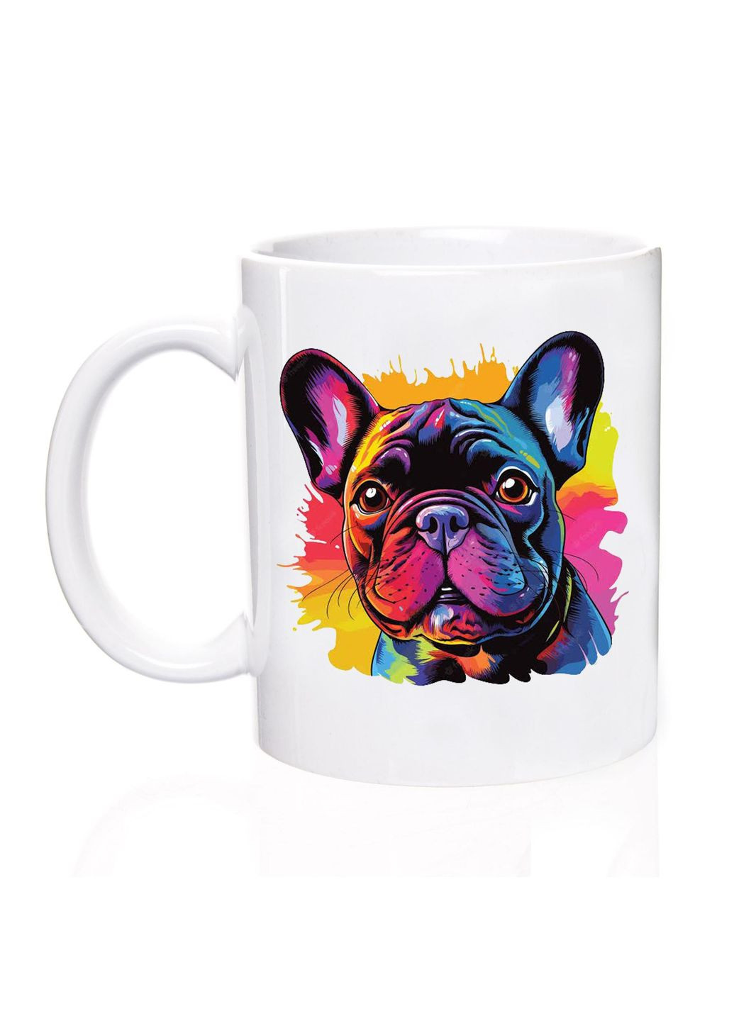 Чашка собака, 330 мл, Французский бульдог No Brand (301135244)