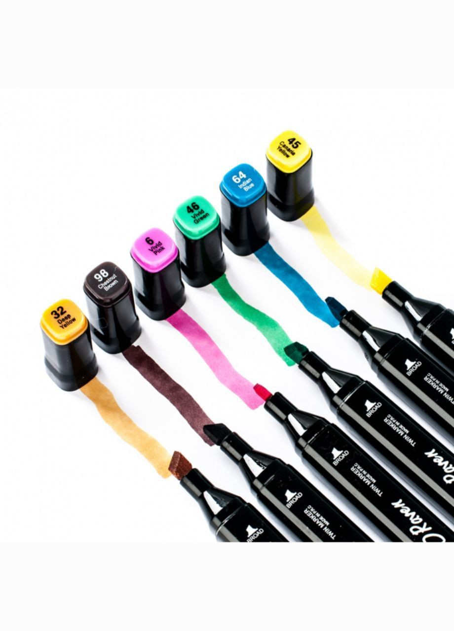 Набор двусторонних скетч маркеров в чехле Touch 120 шт (296108499)