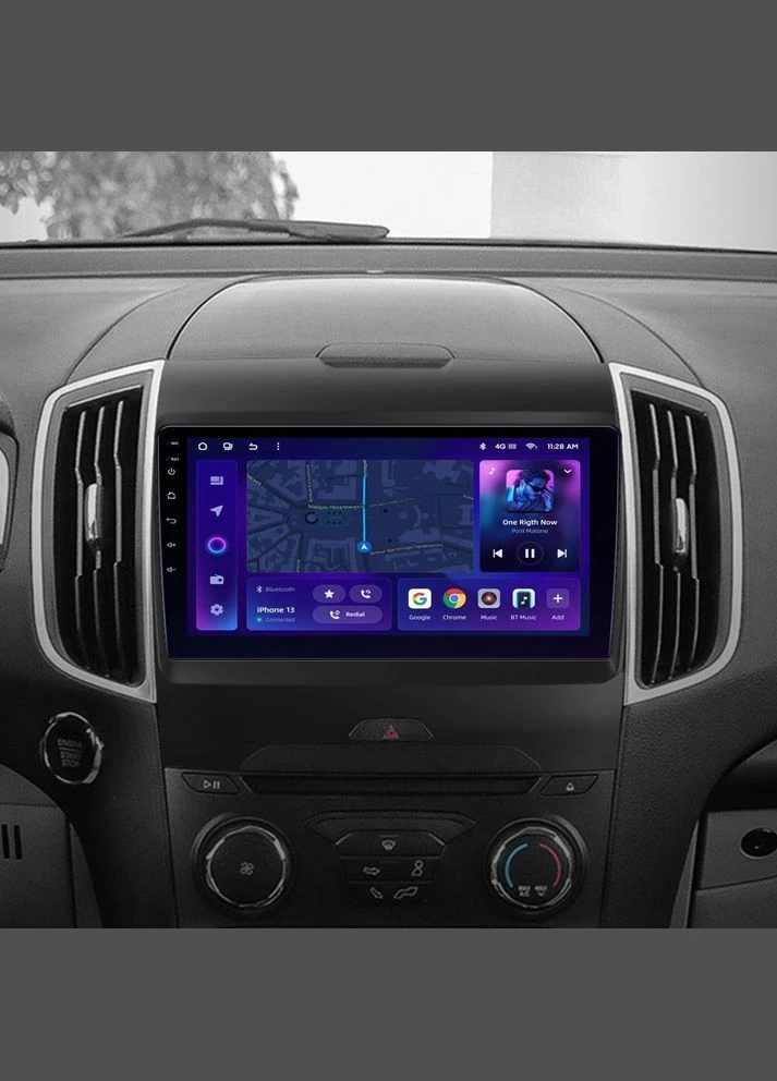 Штатна магнітола MOSS M2 4+32 Gb Ford Edge 2 2015-2018 (F1) 9" (L2) AMS (378945979)