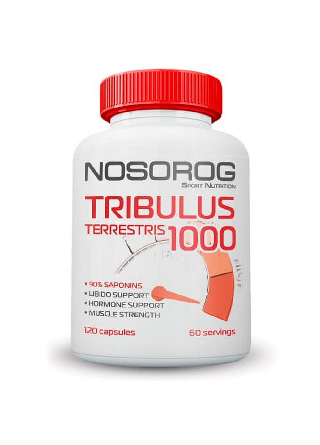Стимулятор тестостерона Tribulus, 120 капсул Nosorog Nutrition (295898719)