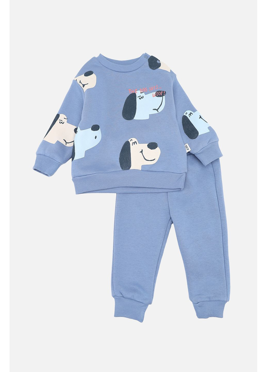 Синий зимний костюм с штанами для мальчика цвет синий цб-00283907 Iggy