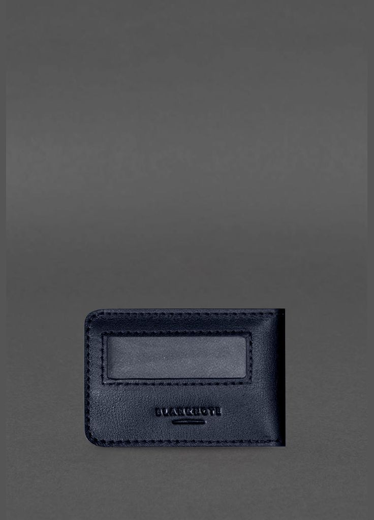 Кожаная обложка для удостоверения БЭБ (Бюро экономической безопасности Украины), Тёмно-синяя (A-028905) BlankNote (328961541)