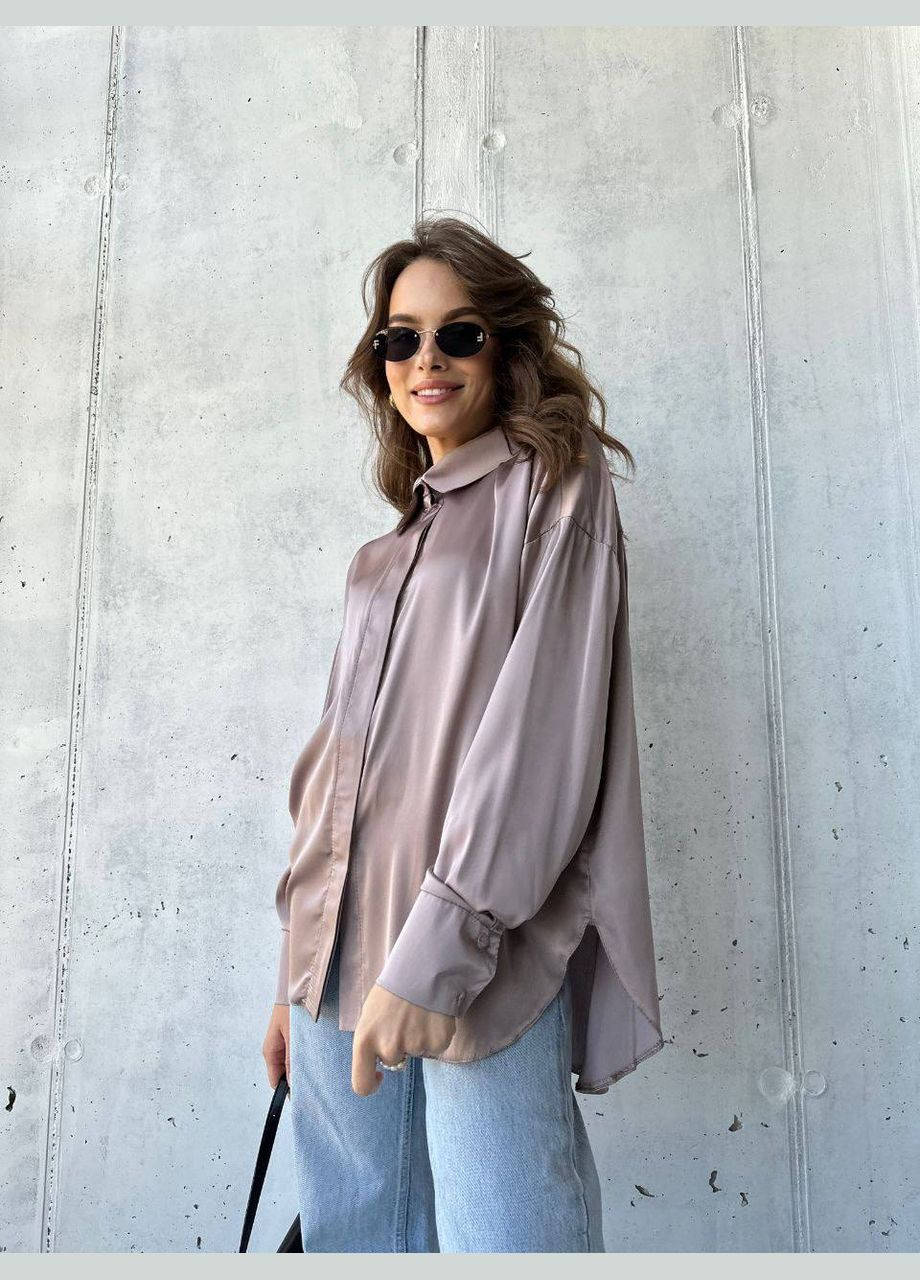 Сорочка кольору свiтлого капучино 24770 Fashion (297863302)