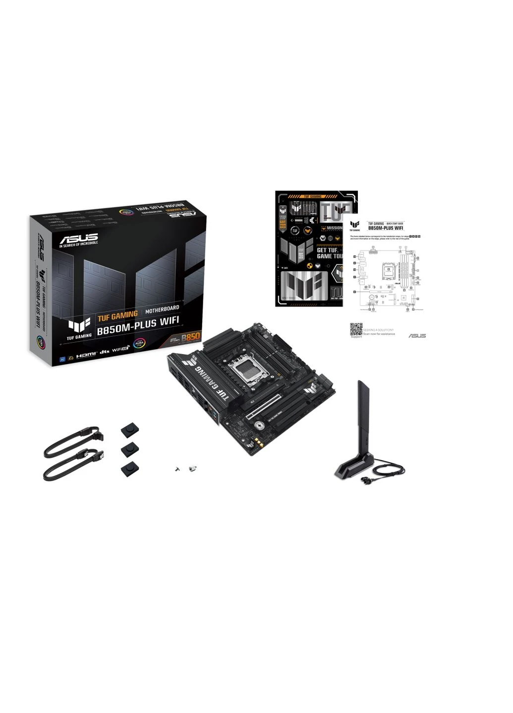 Материнська плата TUF Gaming B850M-Plus WiFi Socket AM5 Asus (316796085)