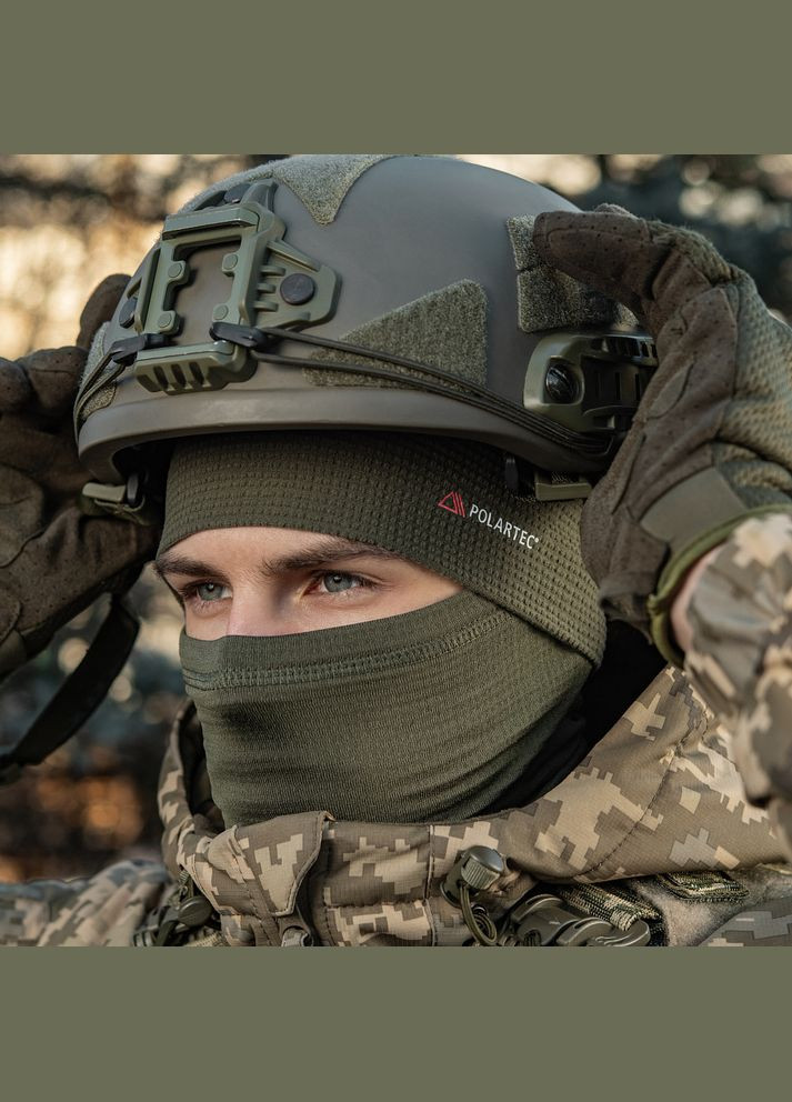 Шапка-підшоломник Polartec Army Olive M-TAC (316320496)